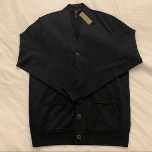 NWT J.Crew Men Merino Wool Cardigan